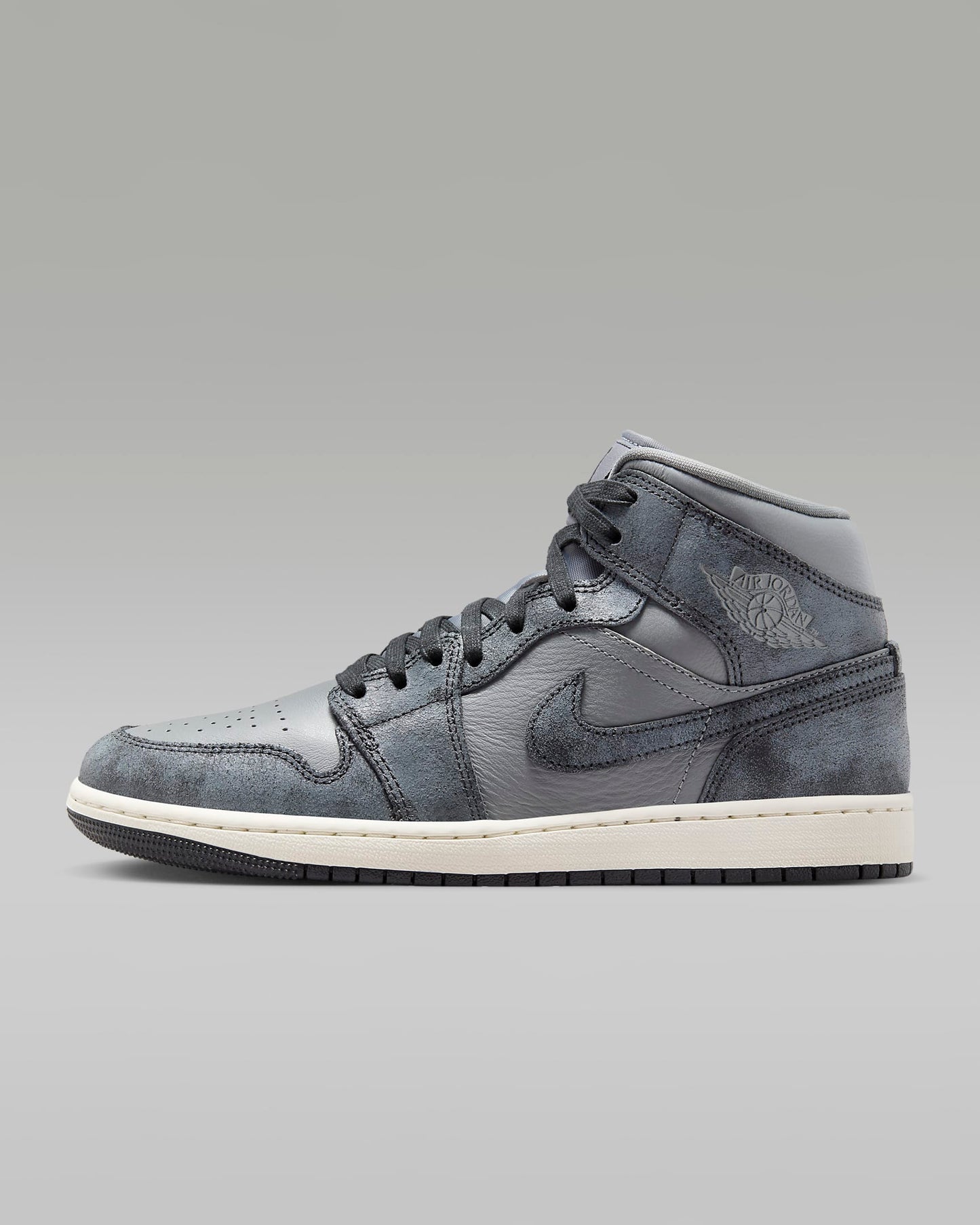 Air Jordan 1 Mid Distressed Smoke Grey (W)