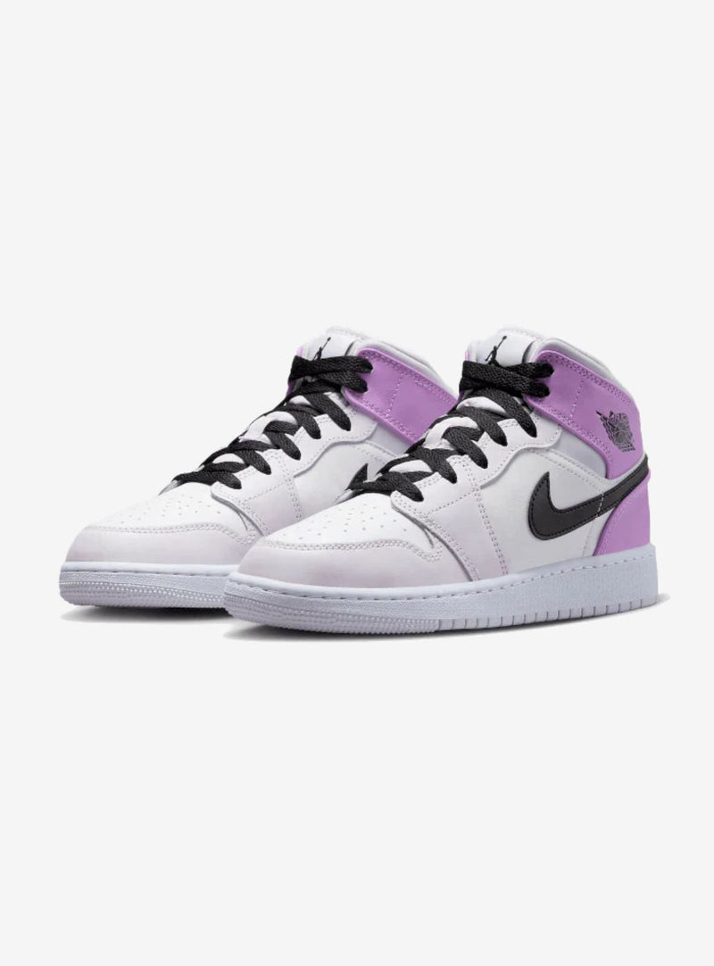 Air Jordan 1 Mid Barely Grape (GS)