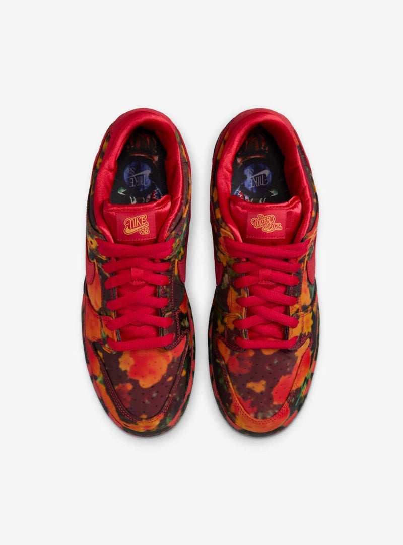 Nike Sb Dunk Low The Wizard of Oz Poppy Field