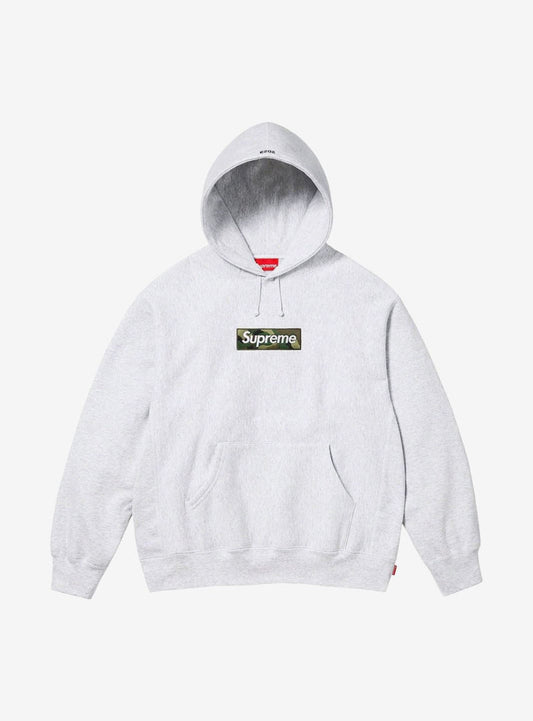 Supreme Box Logo Hoodie Grey