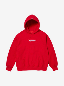 Supreme Box Logo Hoodie Red